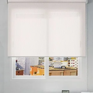 Cortina Roller Sunscreen Blanca (140cm x 160cm)